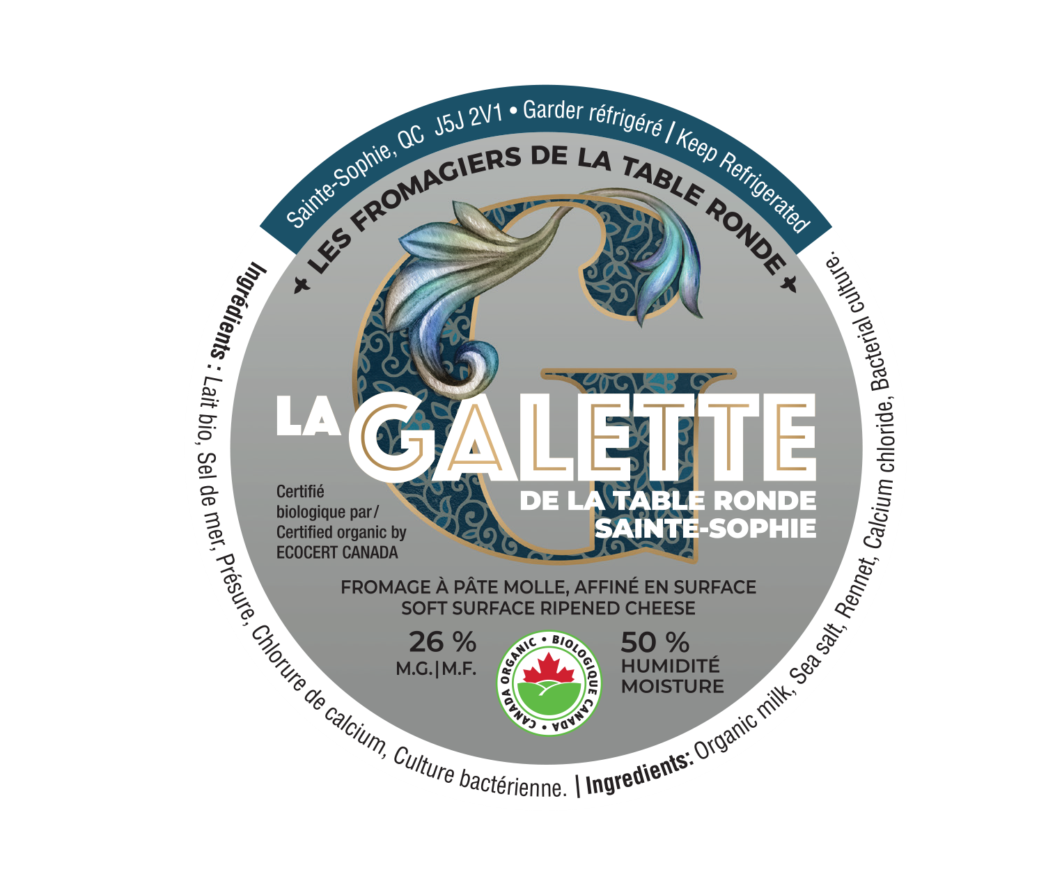 Étiquette - Galette de la Table Ronde (La)