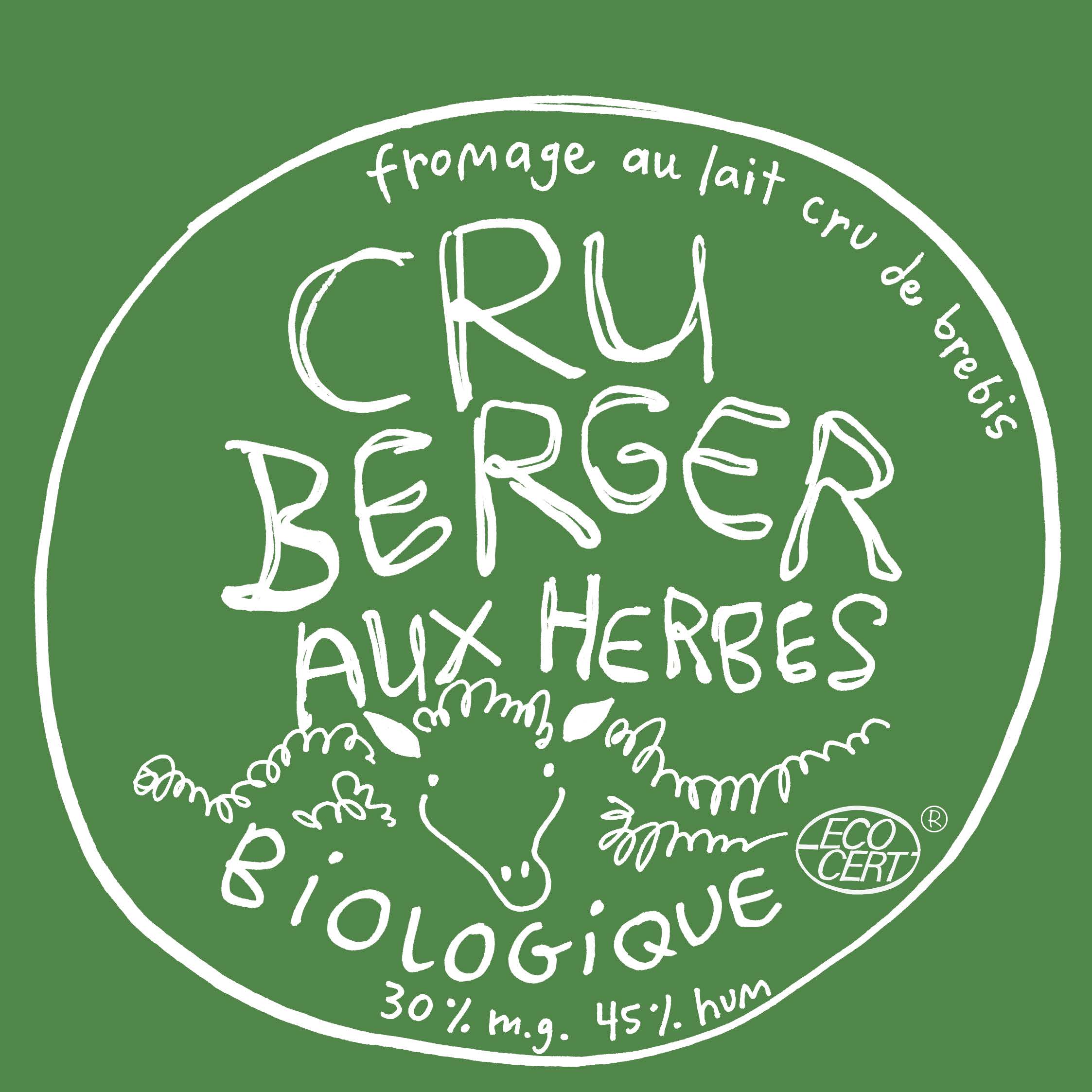 Étiquette - Cru berger aux herbes