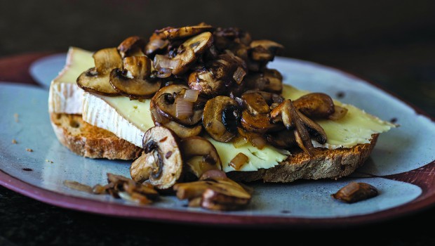 Croûton aux champignons et Mi-Carême